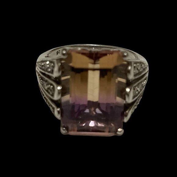 Diamond Tourmaline Ring - Picture 2 of 15